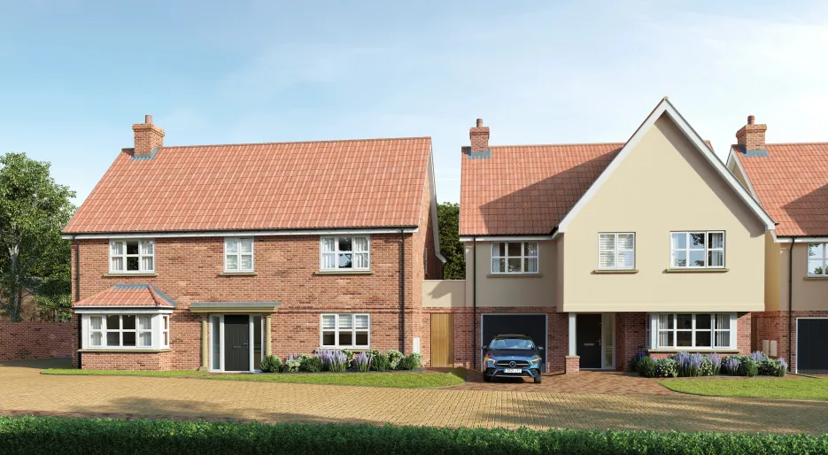 Chesterford Meadows - CGI Plot 24-25 