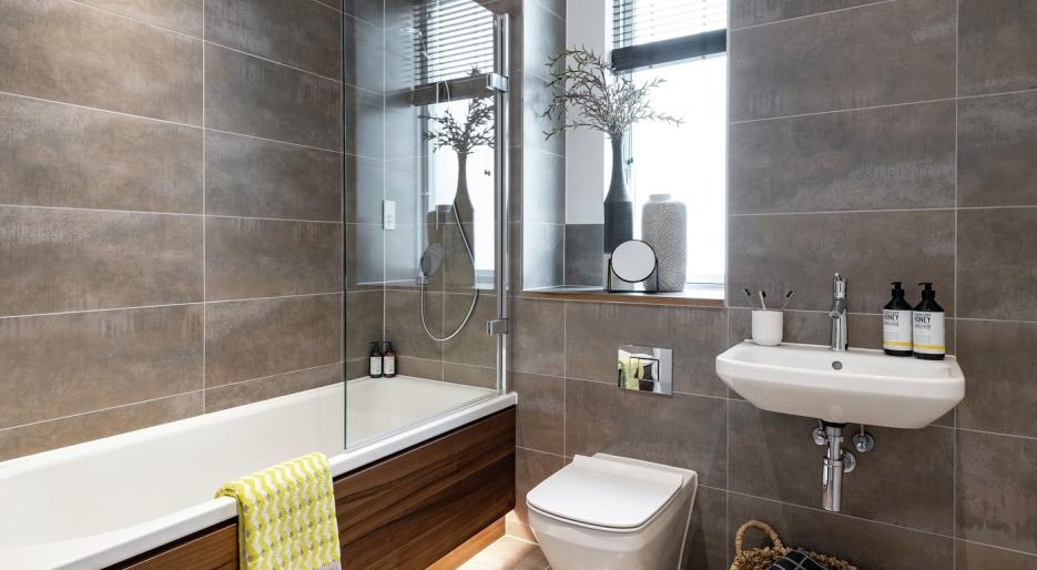 Milne Villa show home bathroom