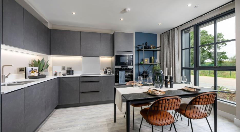 Two bedroom show home Kitchen 