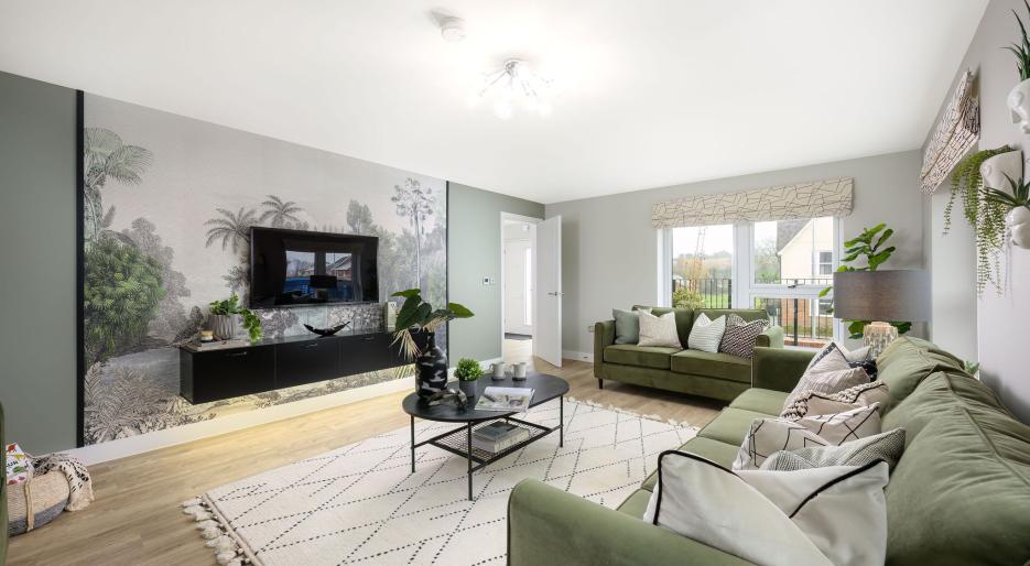 Hollymead Square - Plot 22 Family Room v2