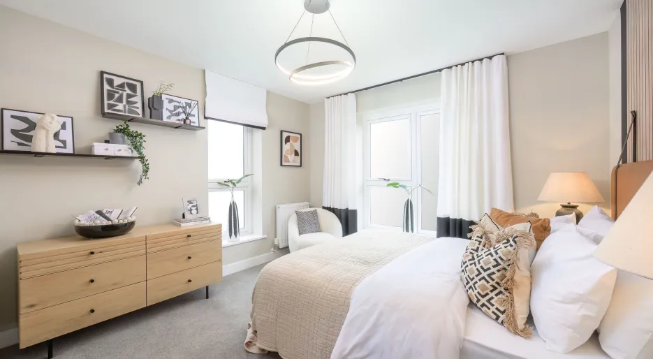 Hollymead Square - The Hatfield Number 19 - Bedroom 3