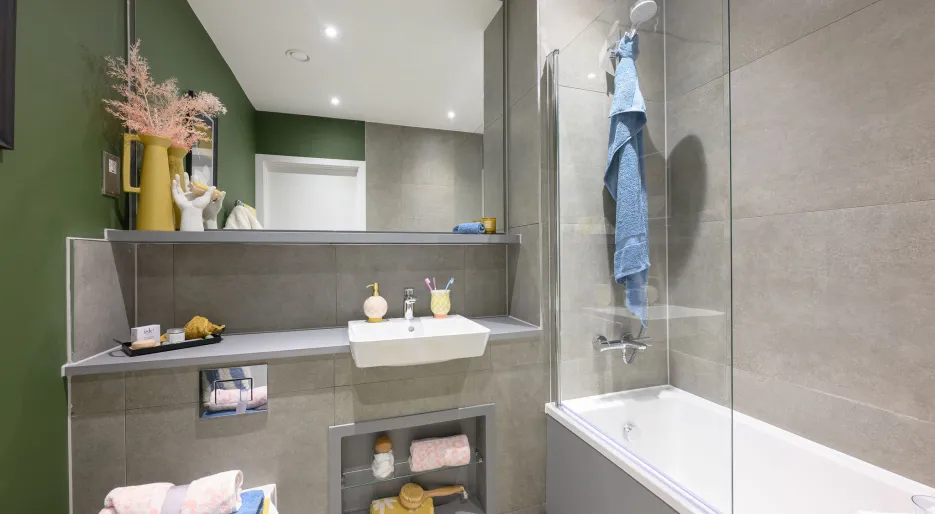 Marleigh Park - Apartment D11, The Kestrel Building - Bathroom