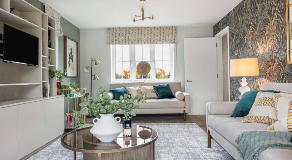 Elgrove Gardens Show Home Living Room