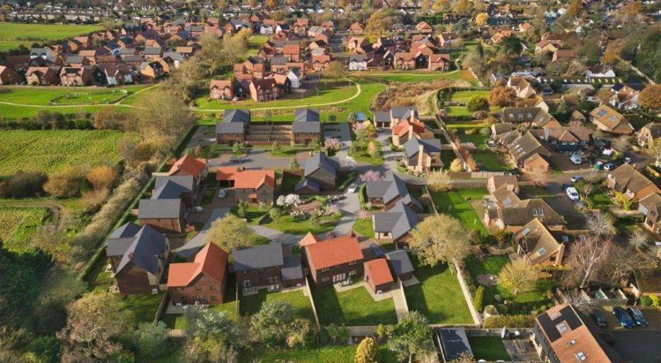 Elgrove Gardens- Aerial CGI