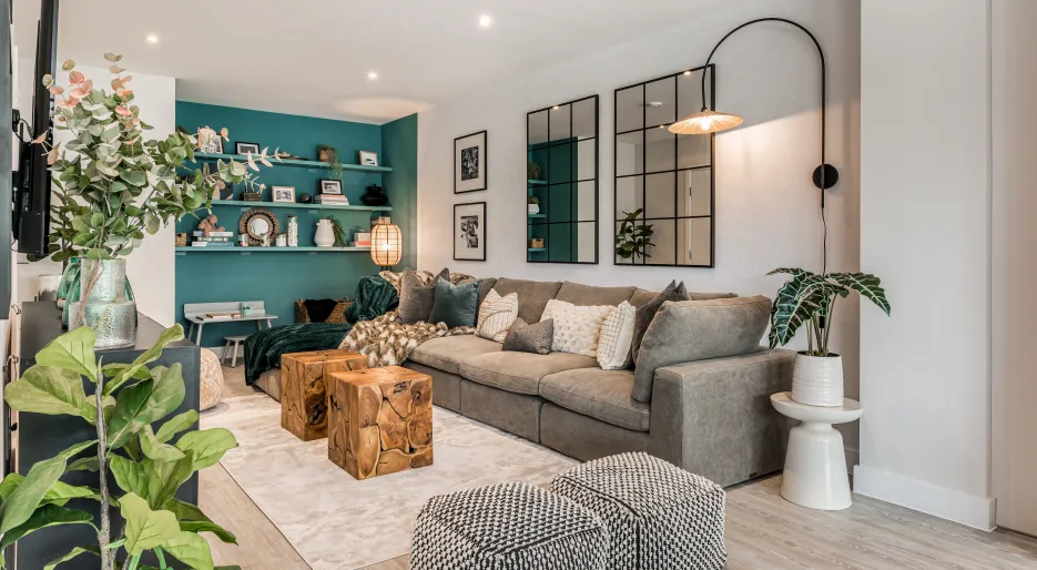 Plot 94 Show Home Lower Ground Living Room 