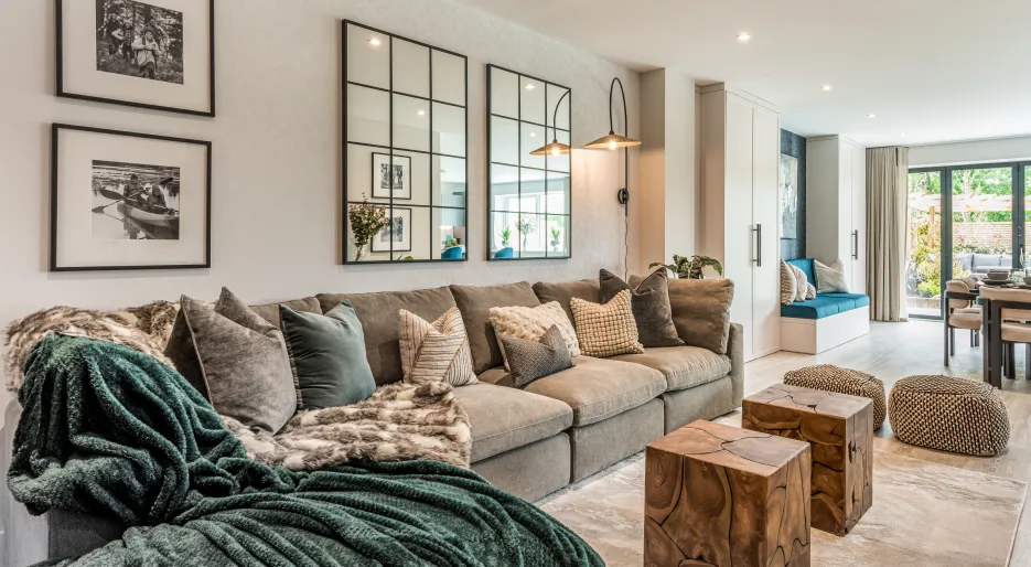 Plot 94 Show Home Lower Ground Living Room 