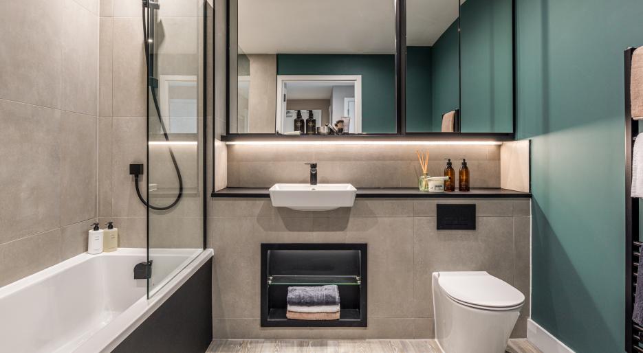 KBR - 2 bed - bathroom
