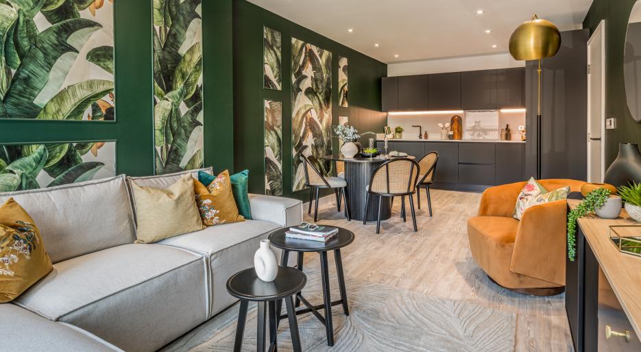 Marketing suite show apartment