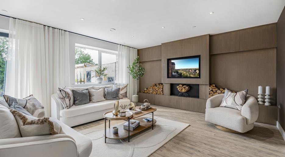 Plot 93 Living Room Lower Ground Floor 