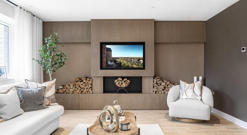 Plot 93 Living Room Lower Ground Floor