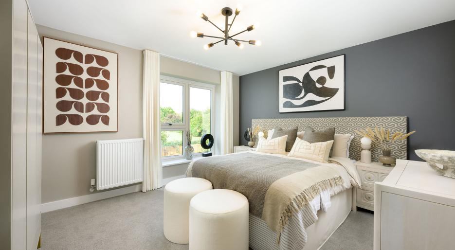 Hollymead Square - Plot 40 Bedroom 2