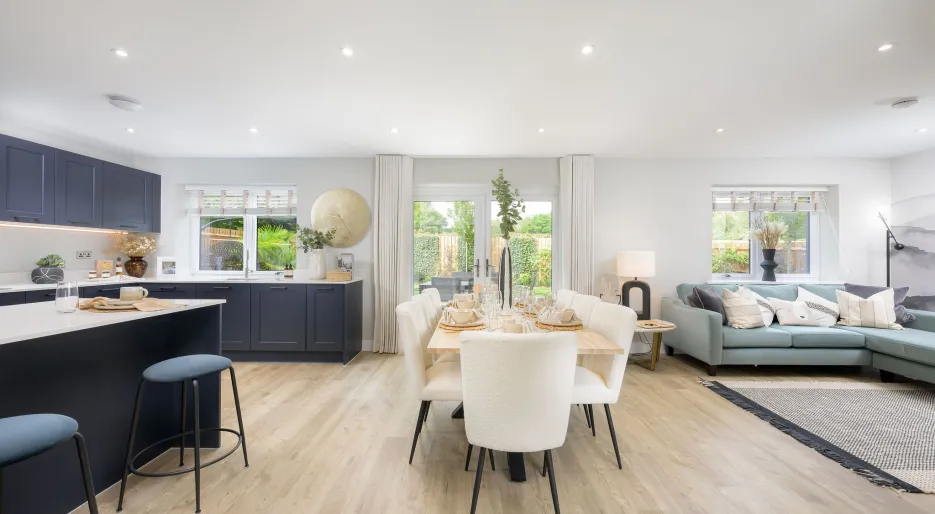 Hollymead Square - Plot 40 Kitchen Dining Living