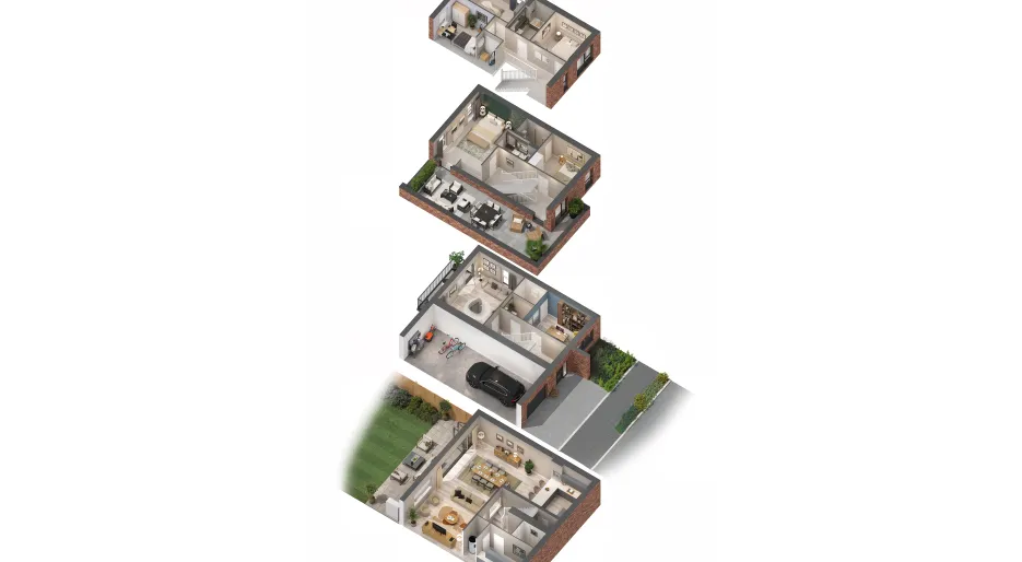 Plot 95 Dolls House CGI