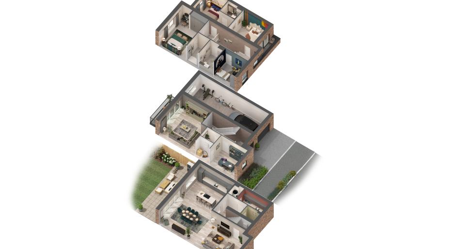 Cornforth Dolls House CGI 