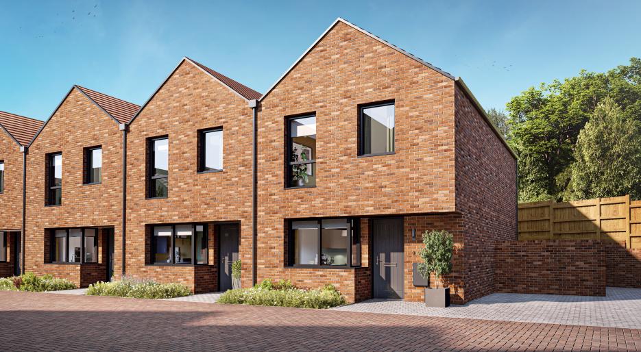 Canalside Quarter Plot 74 External CGI