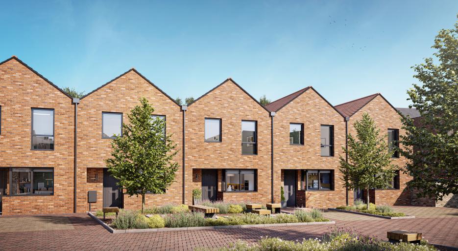 Canalside Quarter Plots 33-36 External CGI