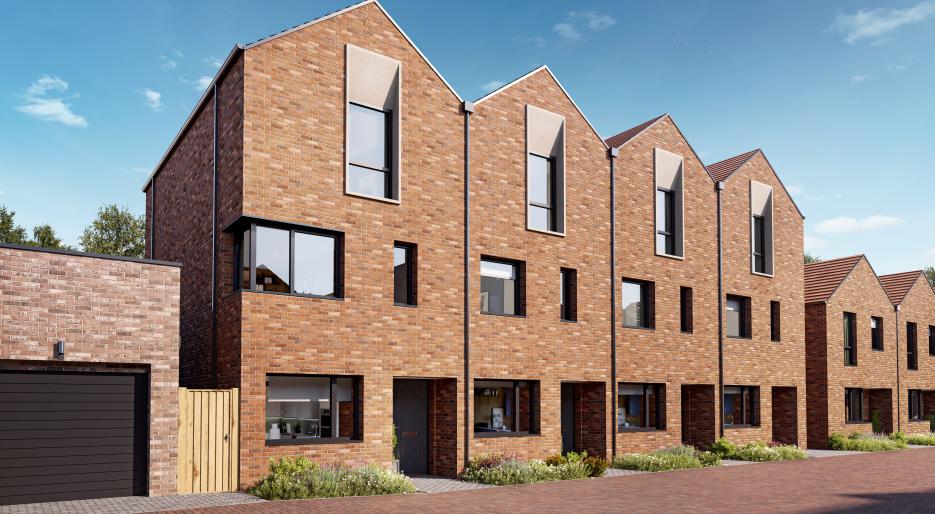 Canalside Quarter Plots 65-68 External CGI
