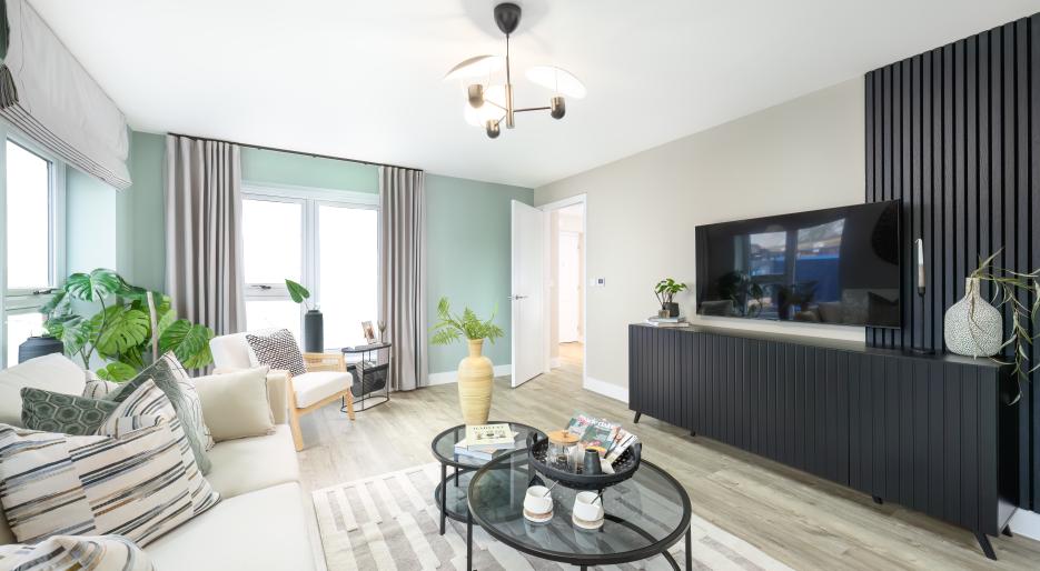 Hollymead Square - Plot 19 Living Room