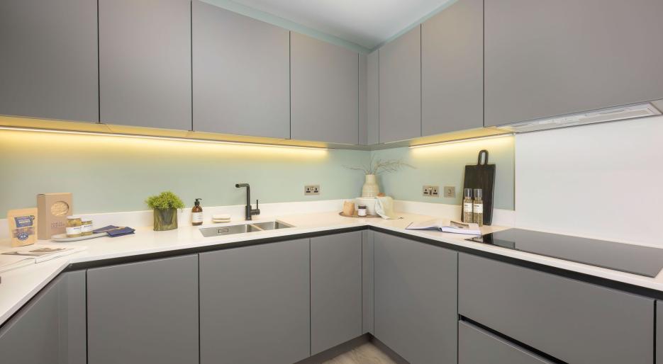 Icon Two Bedroom Show Apartment - Kitchen 2