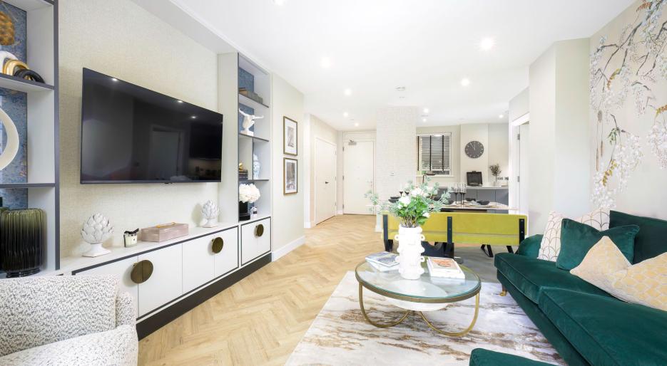 The Icon - Three bedroom show apartment - Living Area 2