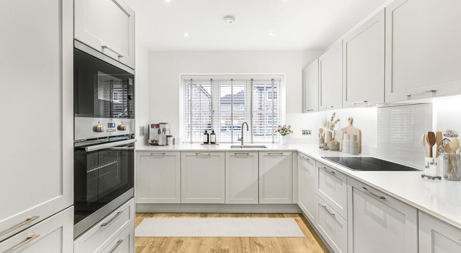 Plot 12- 2 Bed, The Grove, Kitchen Virtually Dressed
