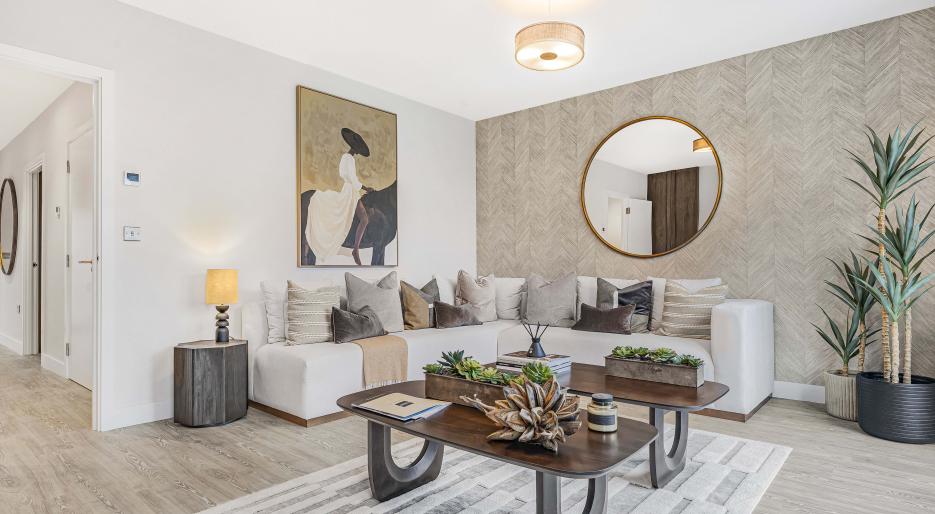 Plot 93 Canalside Quarter, Living Room