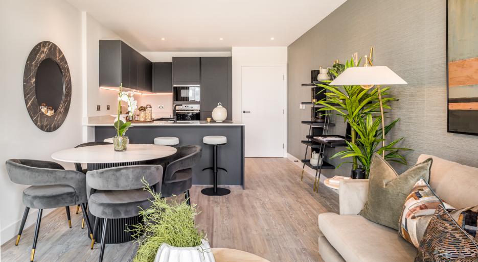 Kew Bridge Rise Show Apartment