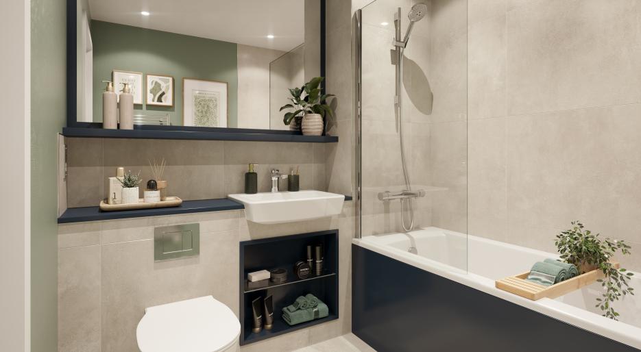 Bathroom Brenner Building - Canalside Quarter