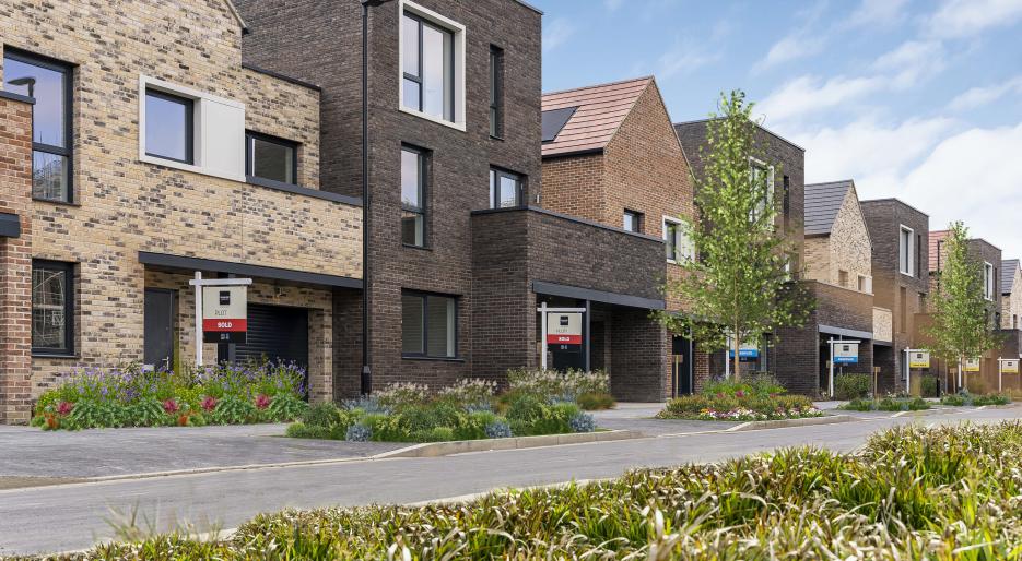 Canalside Quarter, The Villas, Externals- virtually enhanced image