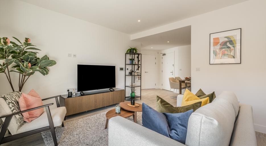 Living Room Lampton Parkside Block E
