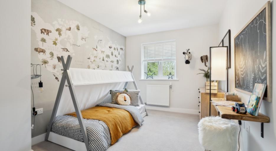Elgrove Gardens, Plot 5 Show Home, Kids Bedroom