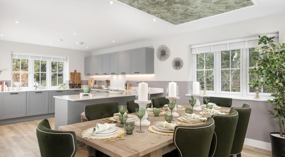 St Georges Place - Plot 1- Kitchen/Dining Area 