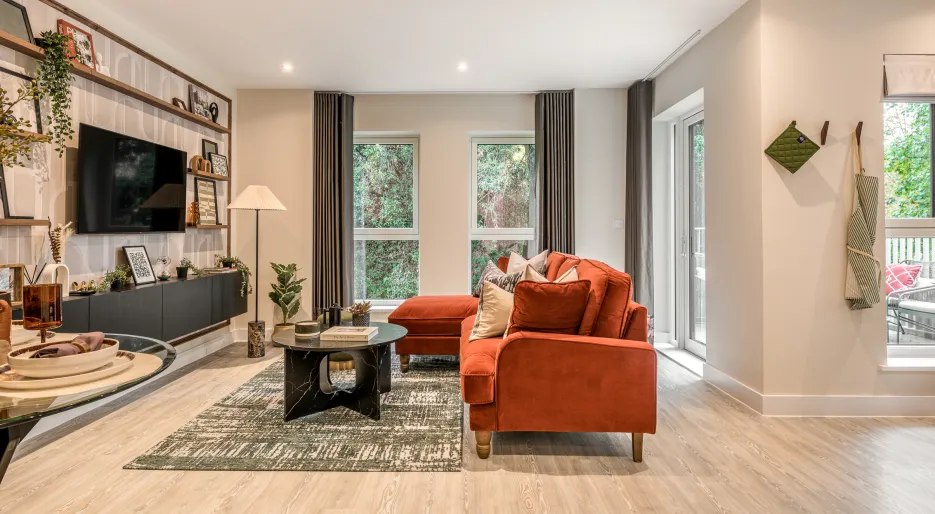 North Gate Park Living Room - 1 Bed