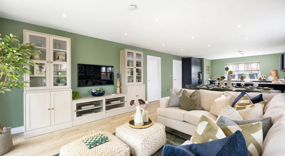 Plot 1 Show Home, Audley Green - Kitchen/Dining/Family