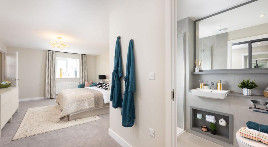 Principal Bedroom - Audley Green 3 Bedroom Show Home