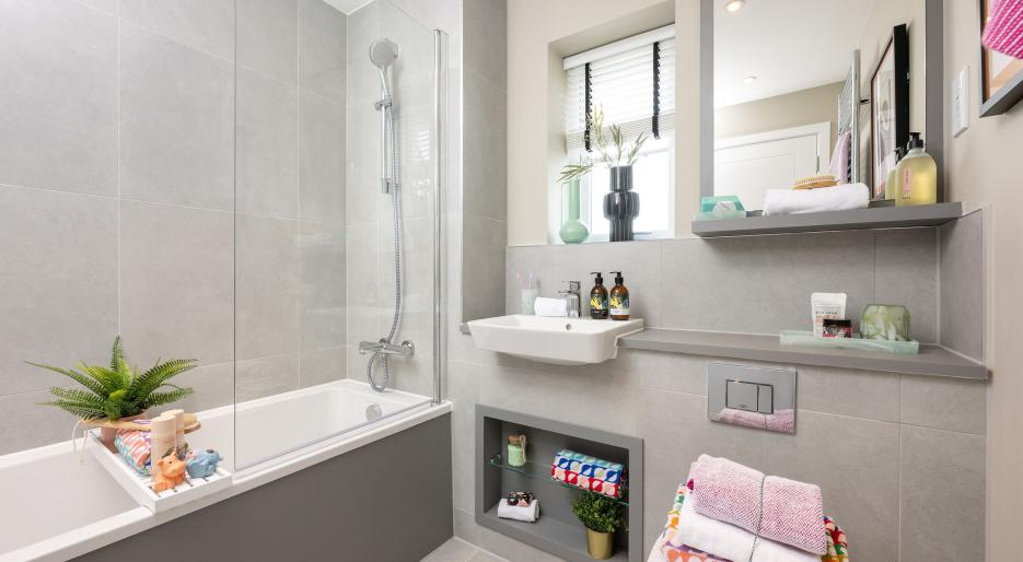 Bathroom - Audley Green 3 Bedroom Show Home