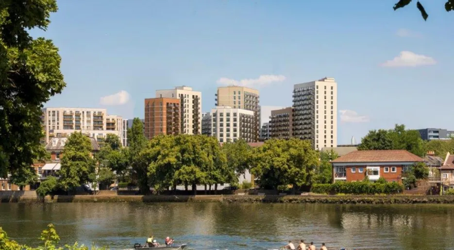 kew bridge rise view