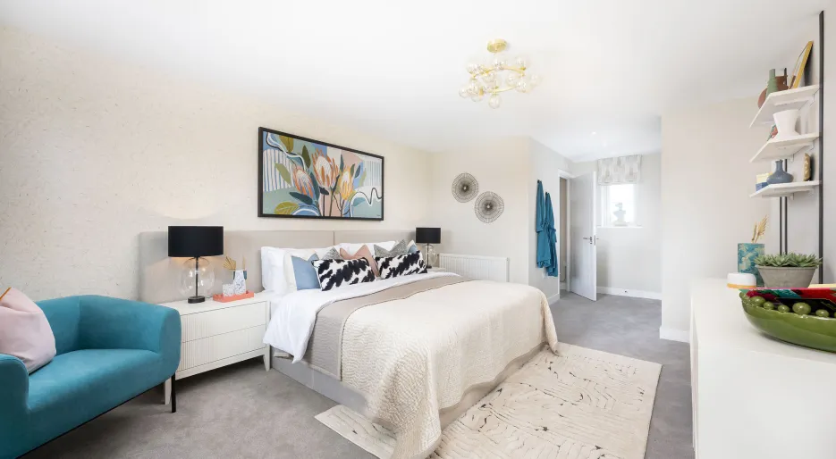 Plot 2 - 3 Bedroom Home Audley Green - Principal Bedroom