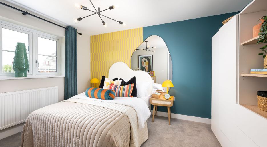 Plot 2 - 3 Bedroom Home Audley Green - Second Bedroom