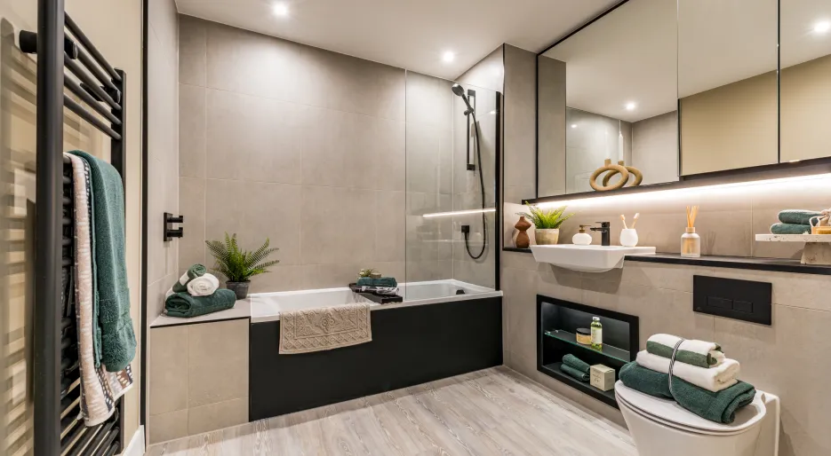 Wren House Bathroom Wide Shot