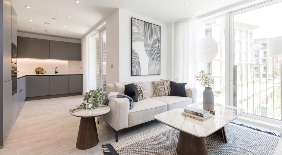 Fusion apartment 37 open plan