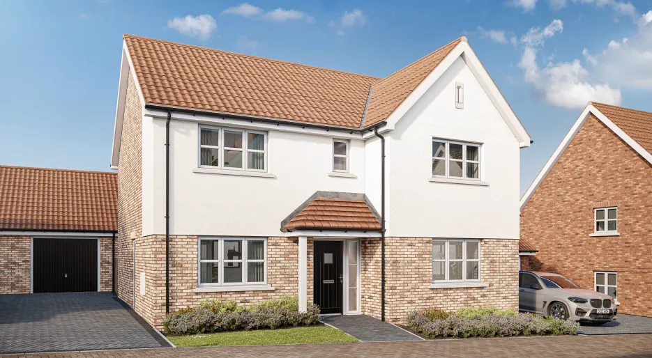 The Bluebell, Detached House CGI 