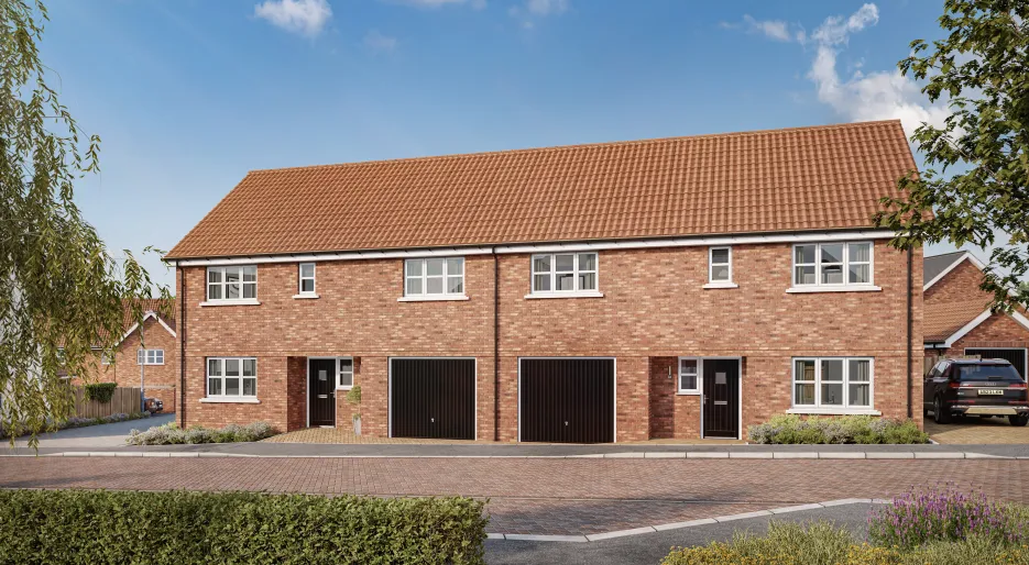 The Farmhouse CGI at Audley Green