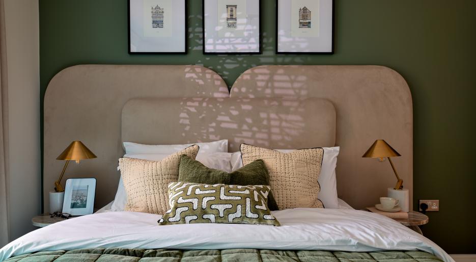 The Clifton Collection, Legacy Apartments, Show Home, Bedroom
