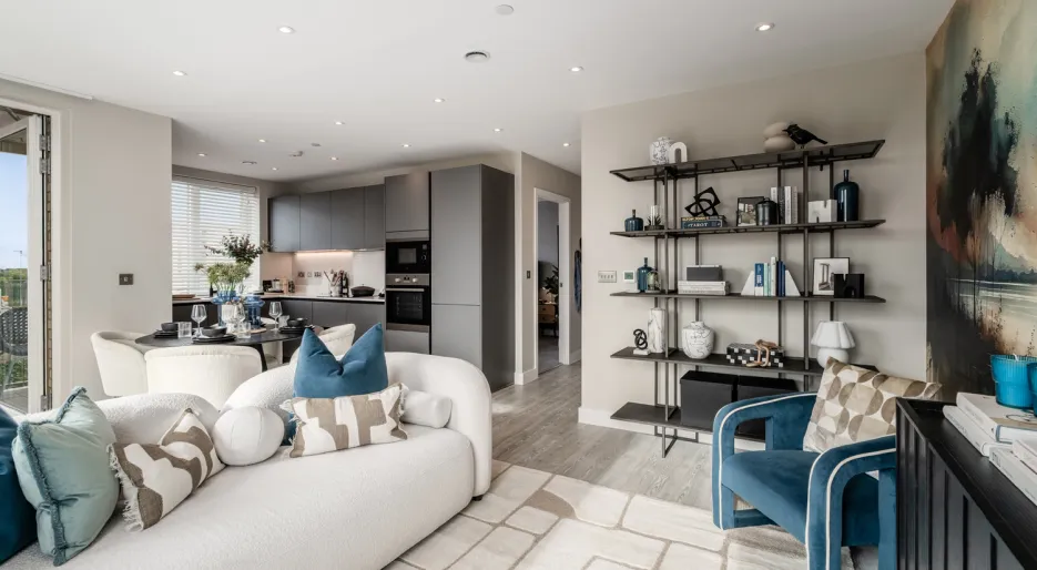 Show Apartment No.70 - Kitchen/Living/Dining 