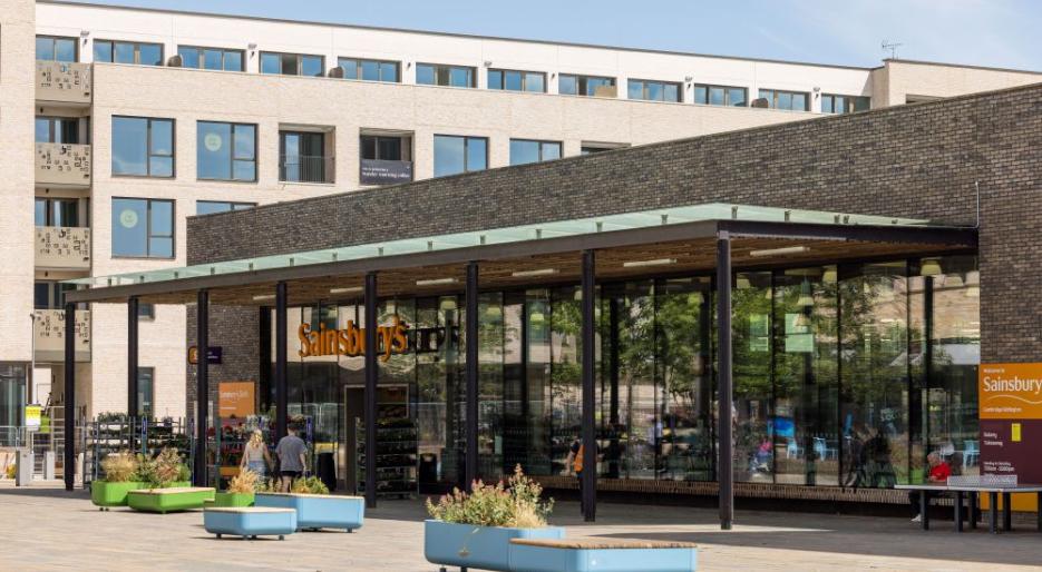 Sainsbury's - Market Square at Eddington