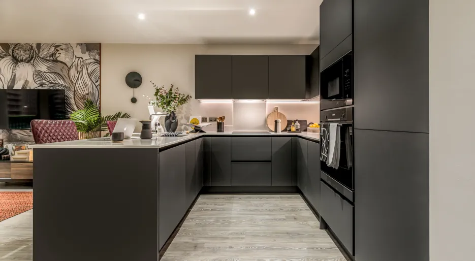 Dagenham Green, show home, kitchen