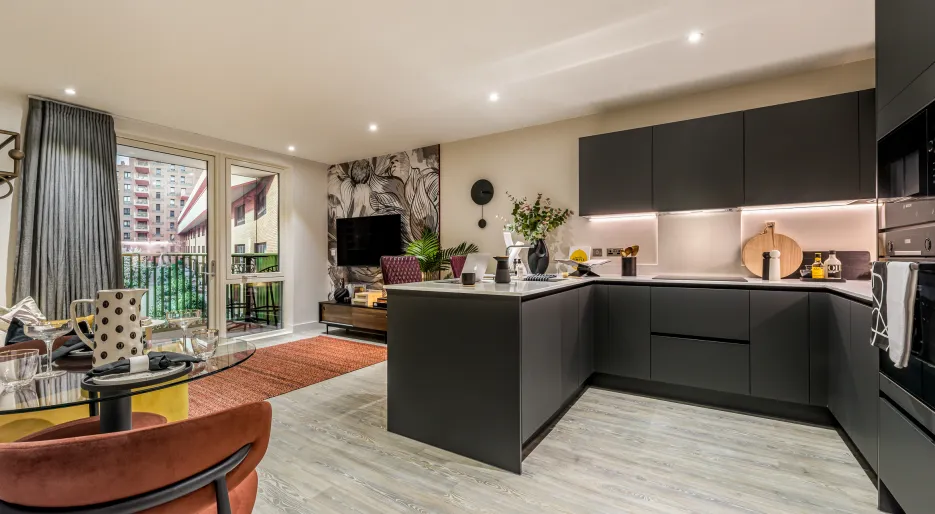 Dagenham Green, show home, kitchen