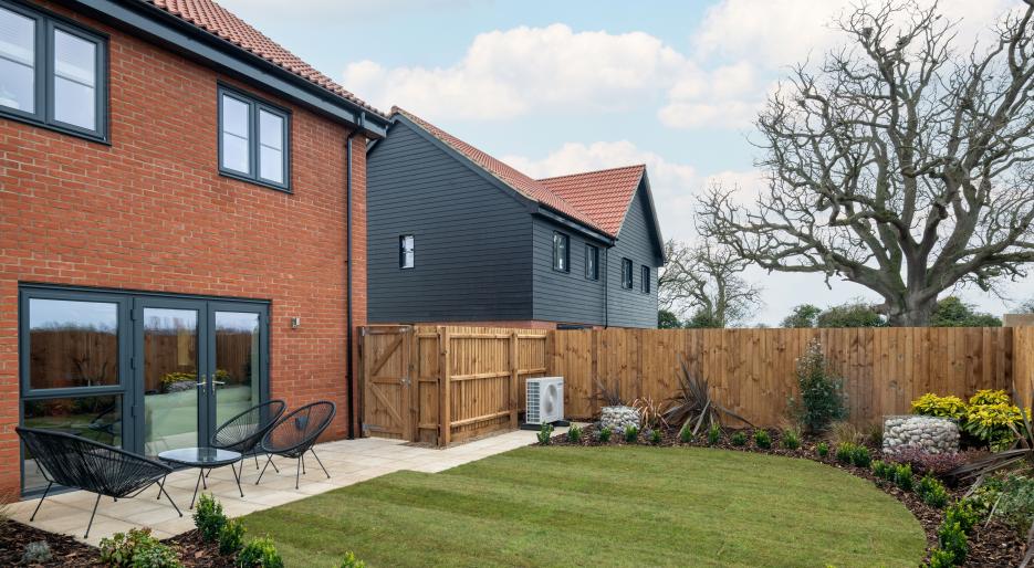 The Gables, 3 bedroom home, rear garden