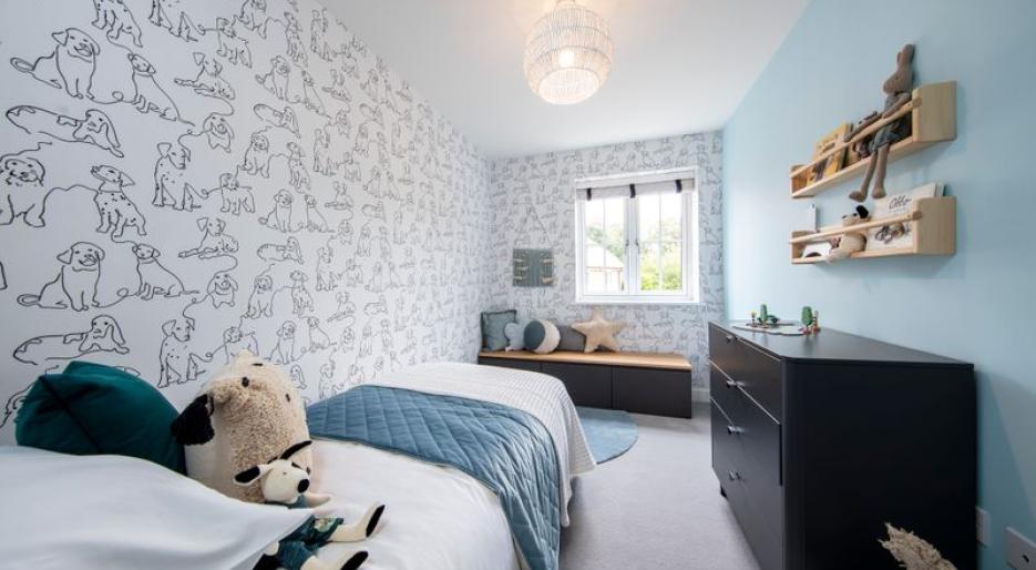 Millside Grange, 3 bed show home, bedroom 2